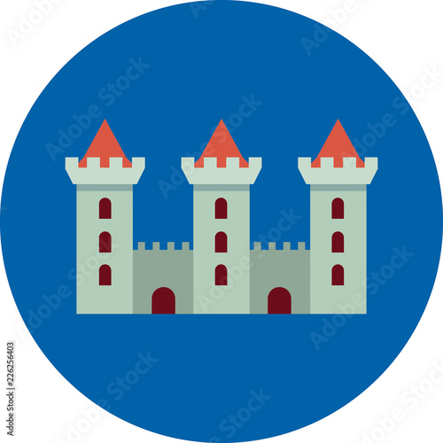 Castle Flat Icons © Ion