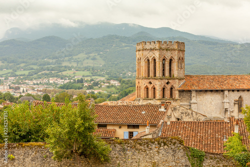 Eglise de Saint-Lizier, Ariège, France photo