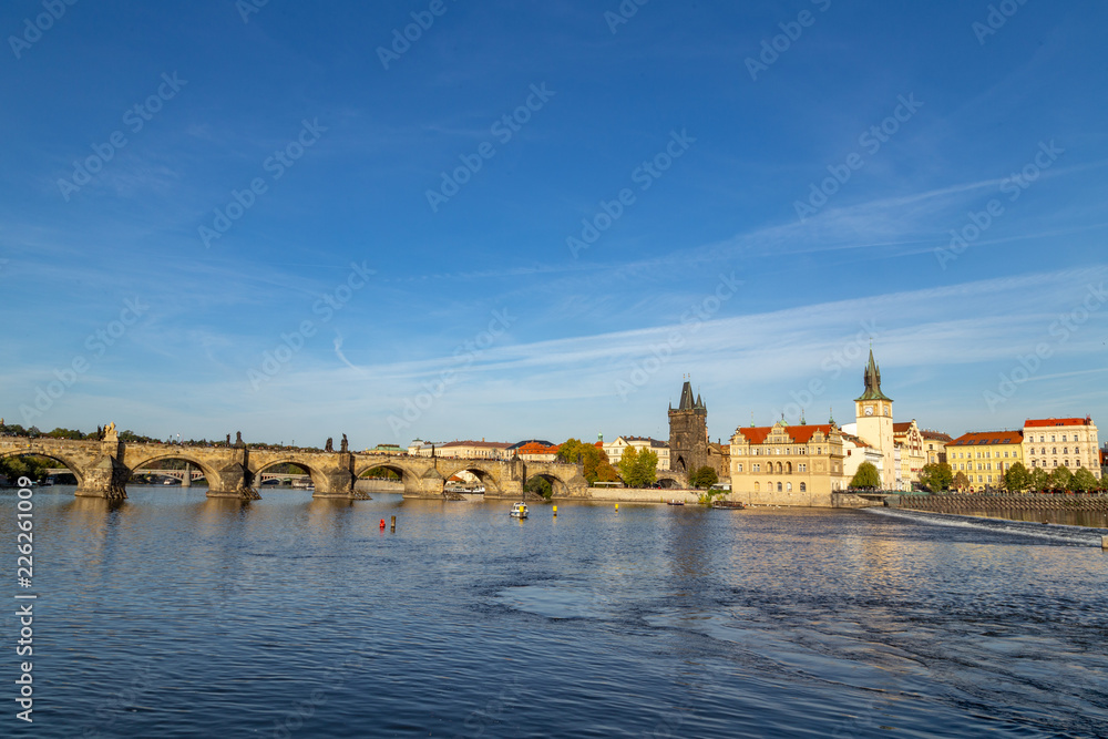 Altstadt, Moldau und Karlsbrücke