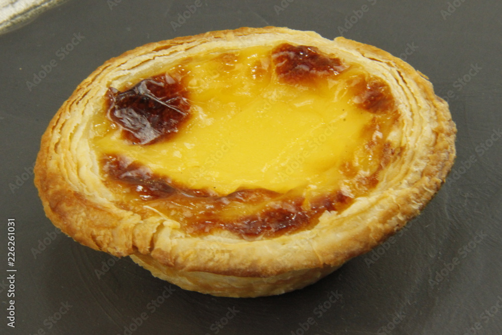 Pastel de Nata, pâtisserie portugaise Pastel de Nata, pâtisserie portugaise