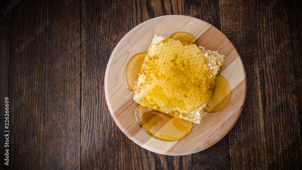 Honeycomb Drizzled with Honey Honeycomb Drizzled with Honey