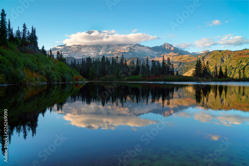 Mount Rainier At Bench Lake © John