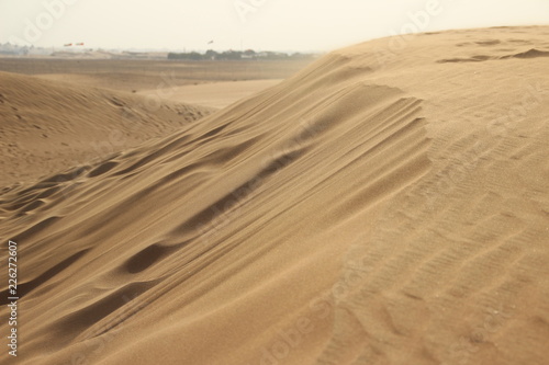 Dubai Emirates sand dunes