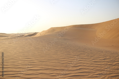 Dubai Emirates sand dunes