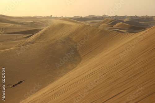 Dubai Emirates sand dunes