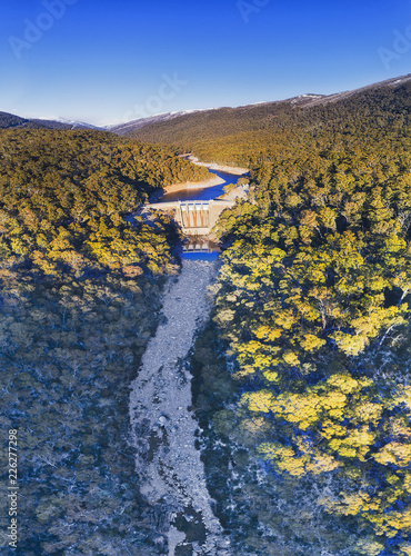 D SM Guthega Dam Vert Pan photo