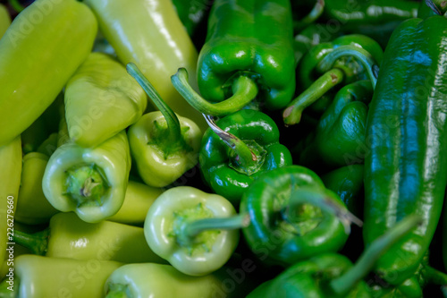 Green peppers