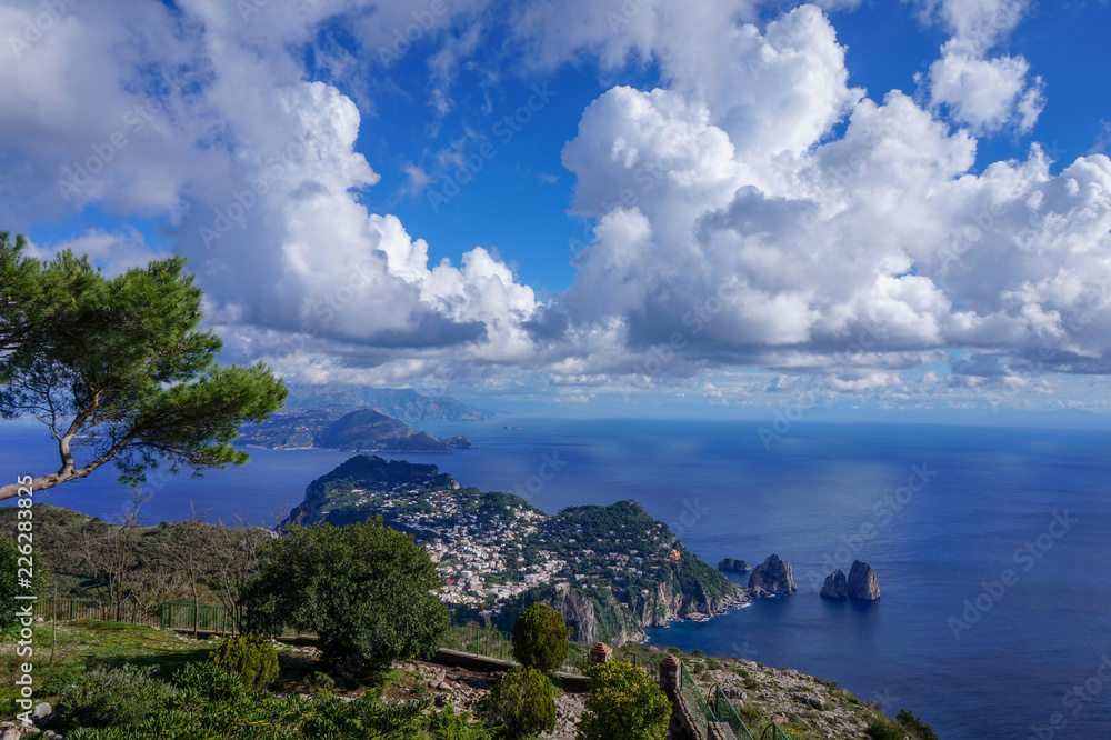 Island in the Mediterranean, Isle of Capri, Italy