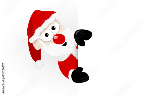 Red nose santa
