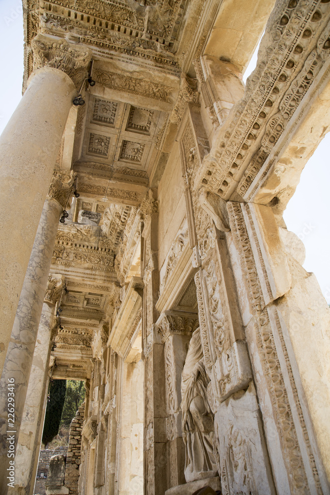 Fototapeta premium Celsus Library. Selcuk Ephesus, Izmir - Turkey