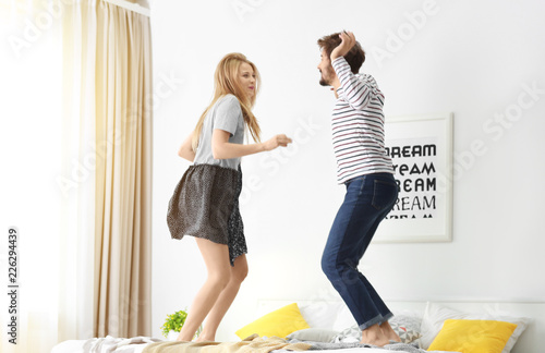 Young loving couple having ...