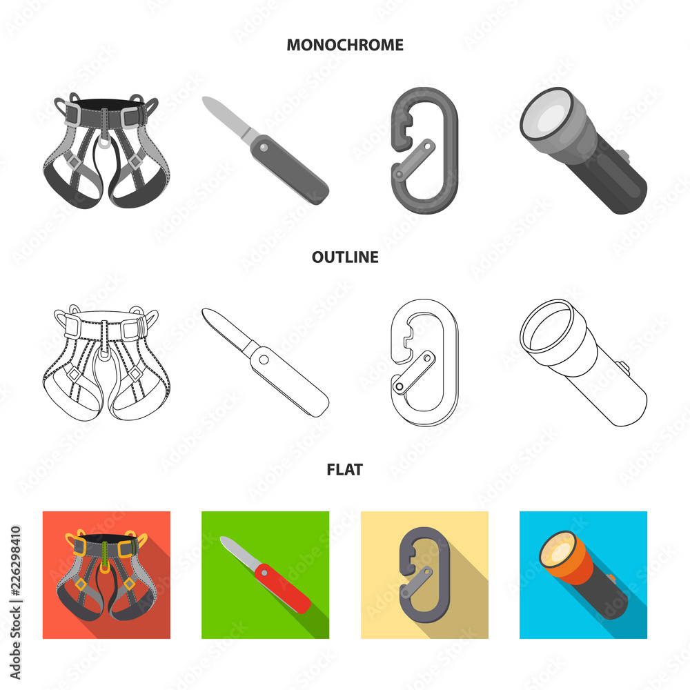 Vector design of mountaineering and peak sign. Collection of mountaineering and camp vector icon for stock. Vector design of mountaineering and peak sign. Collection of mountaineering and camp vector icon for stock.