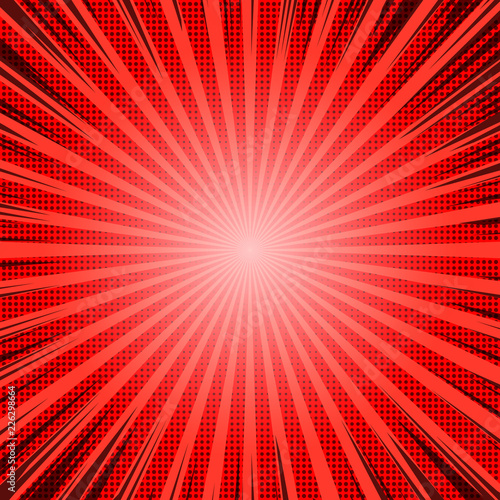 Comic style background. Design element for poster, card, banner, comic book, flyer.