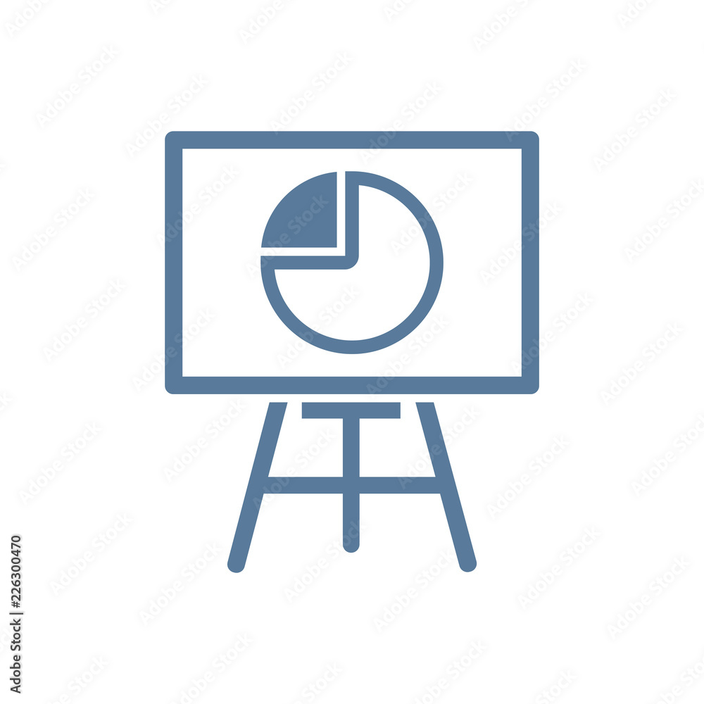Business Presentation Icon Business Presentation Icon