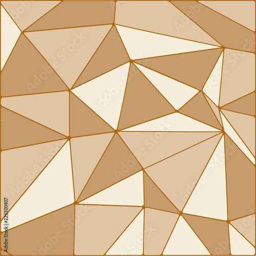 Vector background of polygons