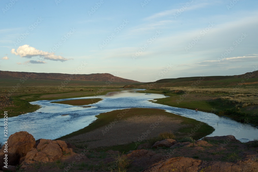 Fototapeta premium River in Mongolia