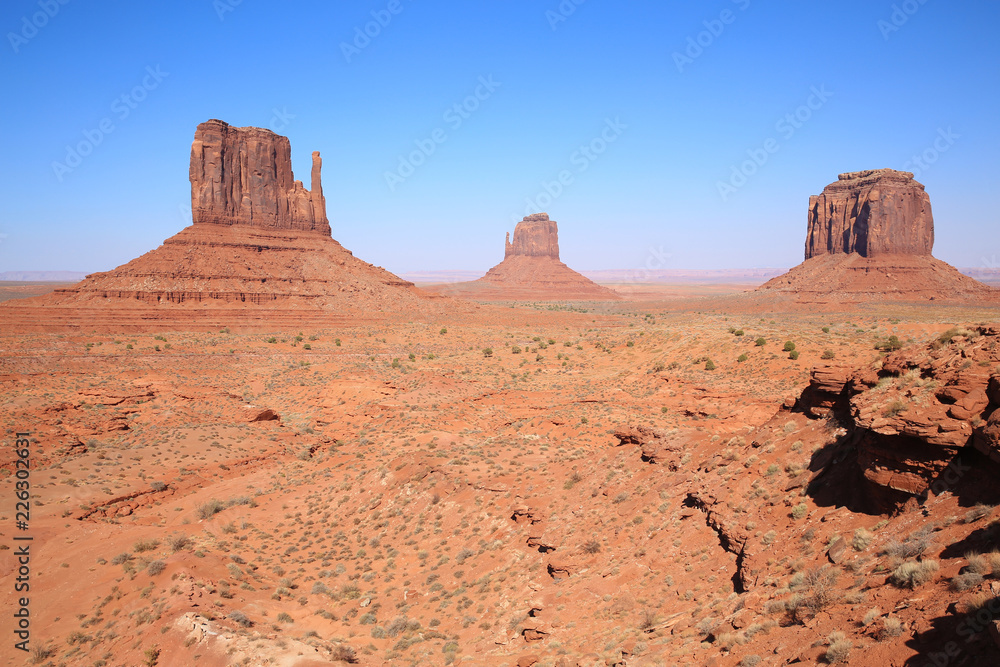 Monument Valley in Utah and Arizona, USA Monument Valley in Utah and Arizona, USA