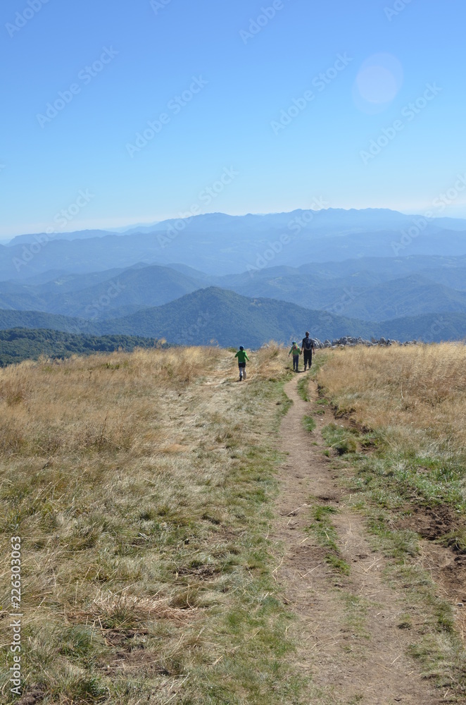 Corsa per le montagne