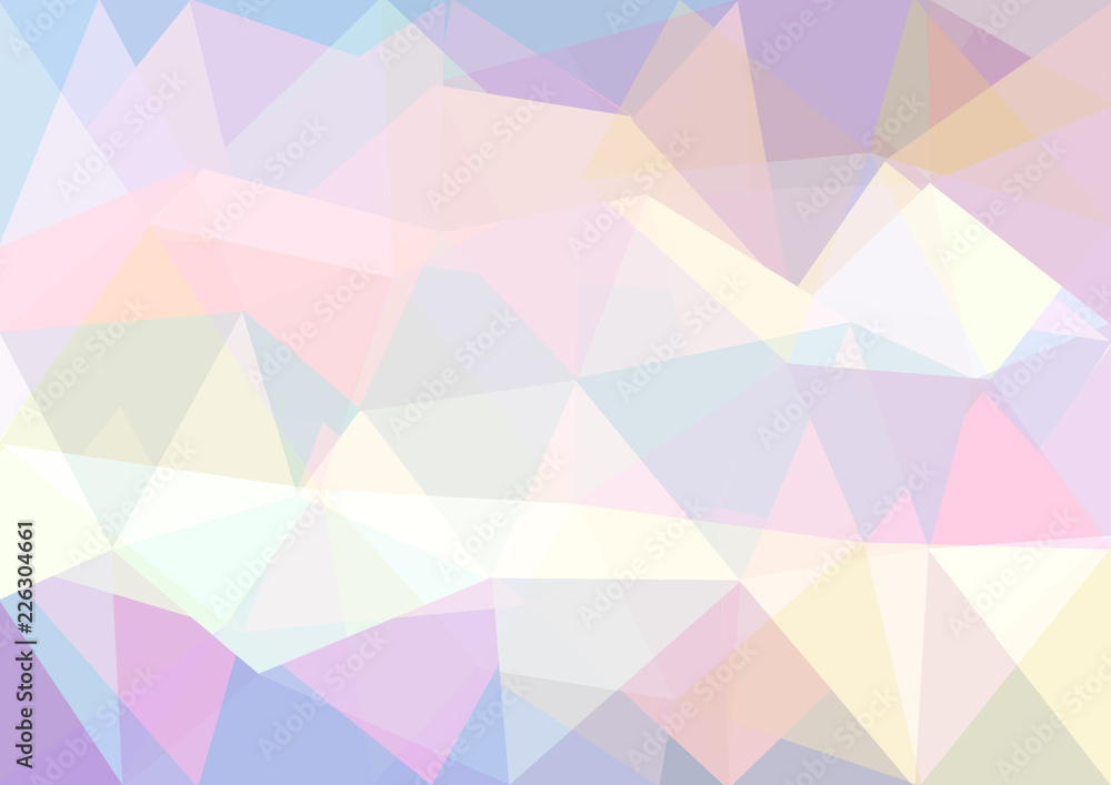 Fototapeta premium Colorful background with geometric shapes