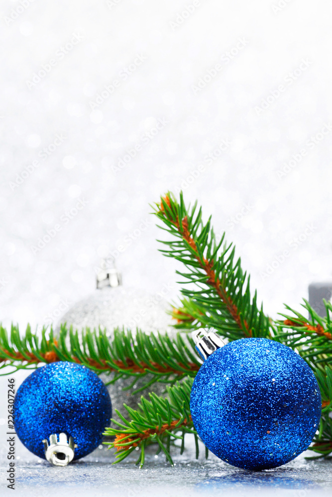 Firtree and christmas decor Firtree and christmas decor