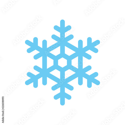 Vector winter snowflake