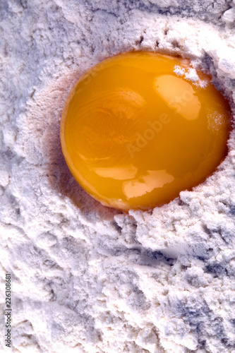 Farina con uovo
