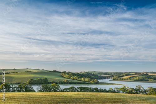 View over the Notter Viaduct, River Lynher, Cornwall
