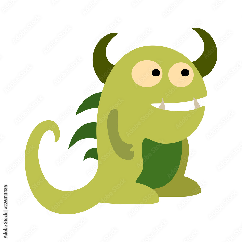 Cartoon monsters set. Colorful toy cute monster. Cartoon monsters set. Colorful toy cute monster.