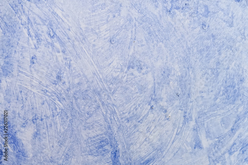 Blue abstract background. A closed up details of blue pottery pattern. [pattern/background]