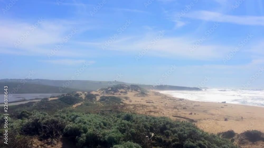 The Pacific Ocean from Highway One, at the Big Sur area, in California, United States. The Pacific Ocean from Highway One, at the Big Sur area, in California, United States.