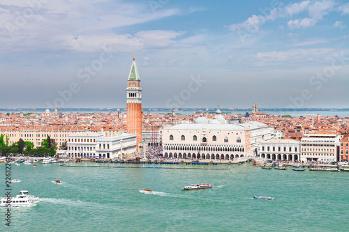 cityscape of Venice - famous San Marco square waterfront, Venice, Italy