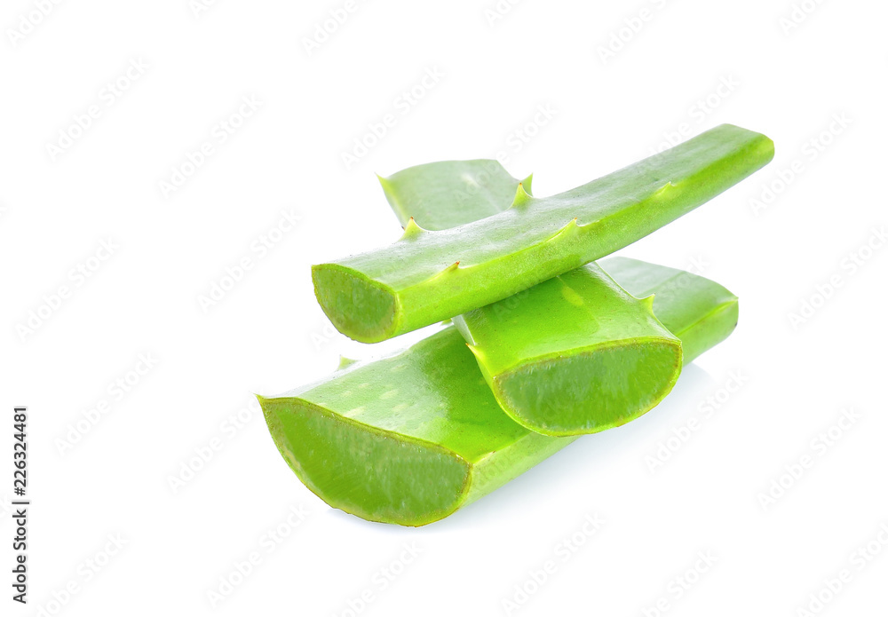 Fototapeta premium Aloe Vera isolated on white background