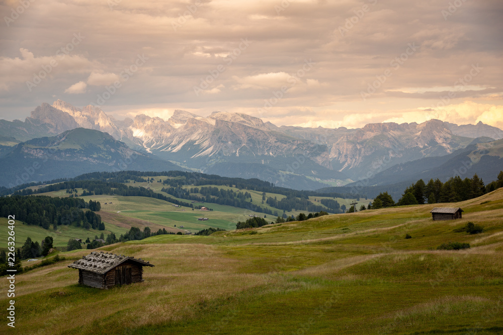 Seiser Alm, Dolomites Alps, Trentino Alto Adige, Italy