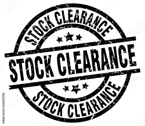 stock clearance round grunge black stamp