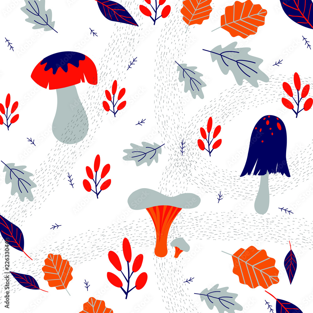 Naklejka premium autumn illustration