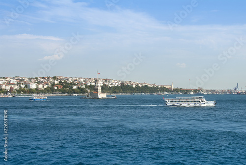 Istanbul, Turkey, 23 August 2018: Maiden's Tower