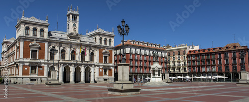 Plaza Mayor (Major Square) of Valladolid, Spain. photo