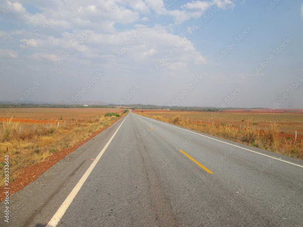 road in the desert