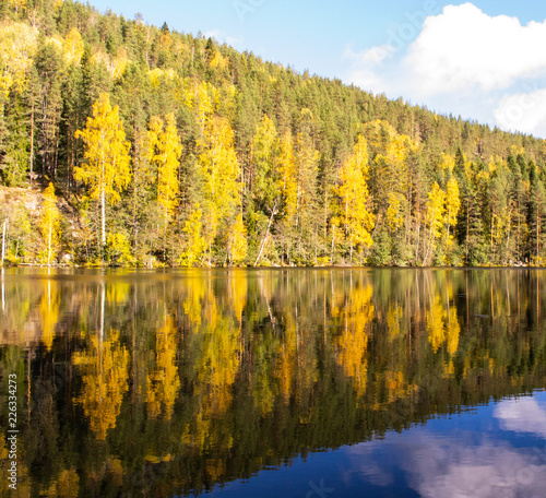 Finnish autumn landscape