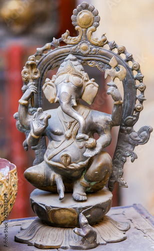 Jaisalmer, India - Statue of Ganesha - Elephant God photo
