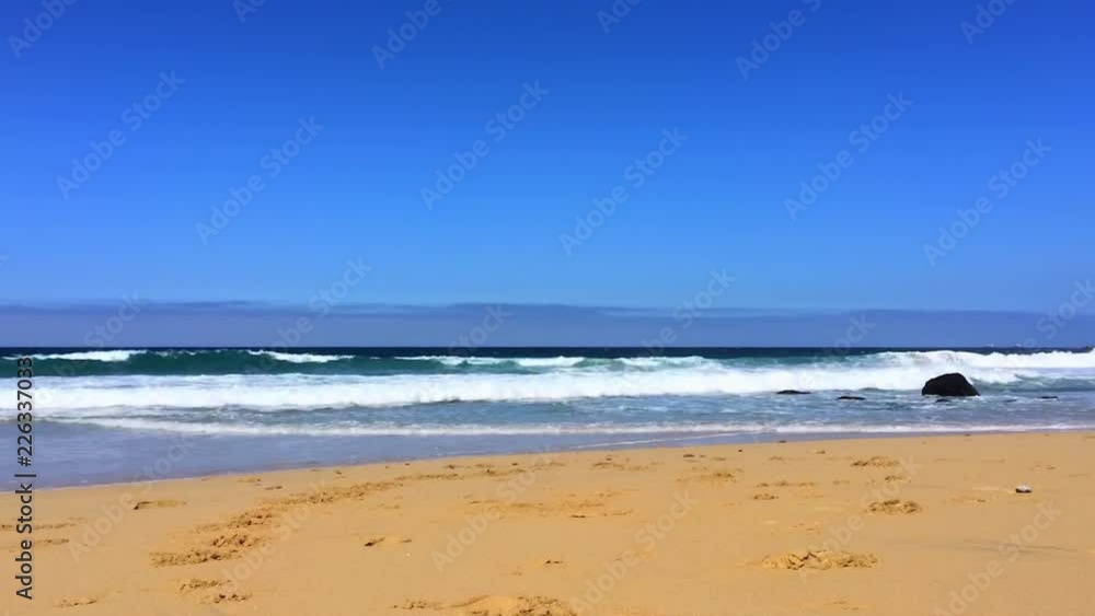 The Pacific Ocean at Garrapata State Beach along California's Central Coast, USA. The Pacific Ocean at Garrapata State Beach along California's Central Coast, USA.