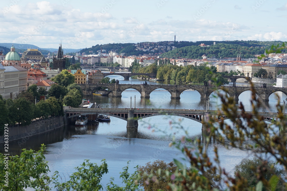 Prag Moldau Brücken 1 Prag Moldau Brücken 1