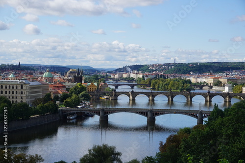Prag Moldau Brücken 3