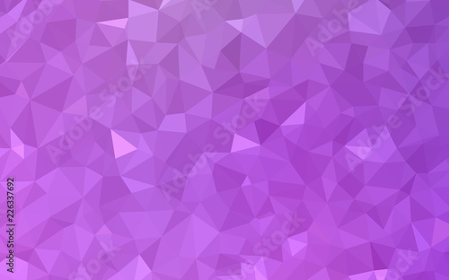 Light Purple vector shining triangular cover. © smaria2015