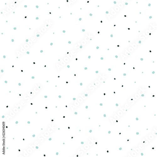 Light Blue, Green vector seamless backdrop with dots.