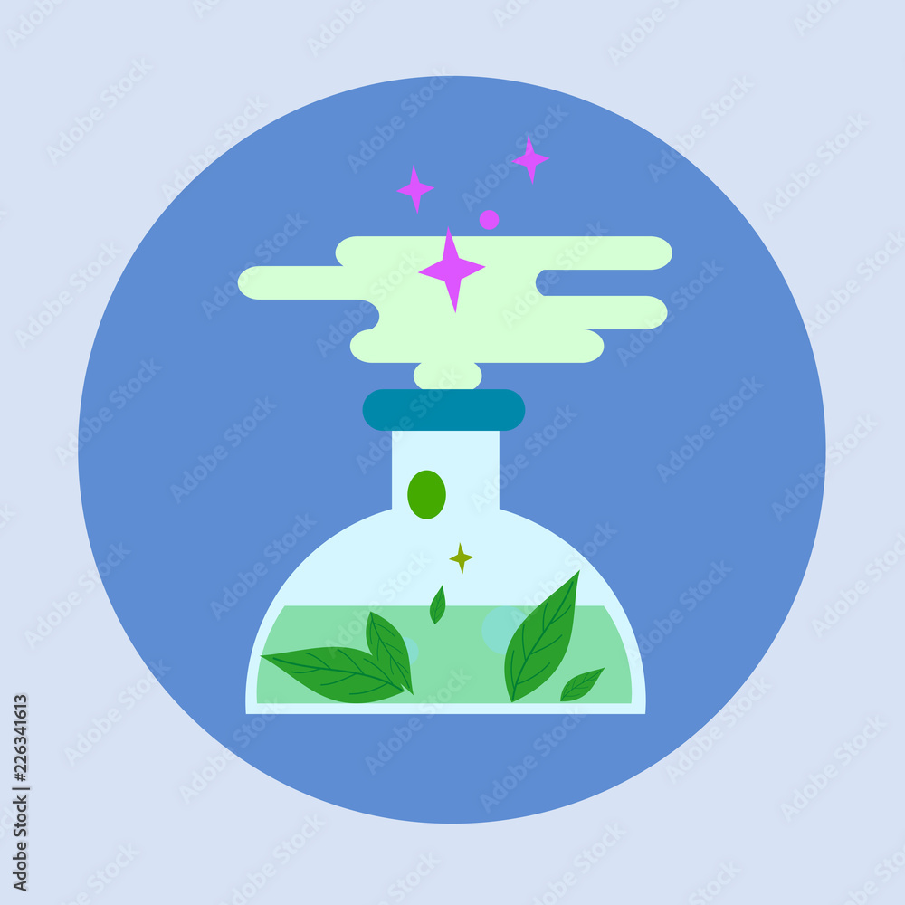 Test tube laboratory equipment icon background. Test tube laboratory equipment icon background.