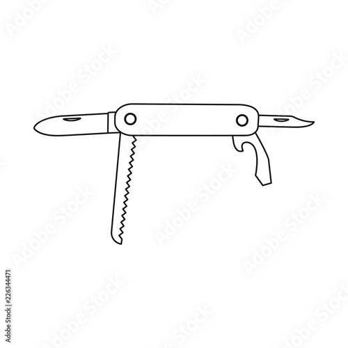 Vector illustration of mountaineering and peak logo. Set of mountaineering and camp stock symbol for web.