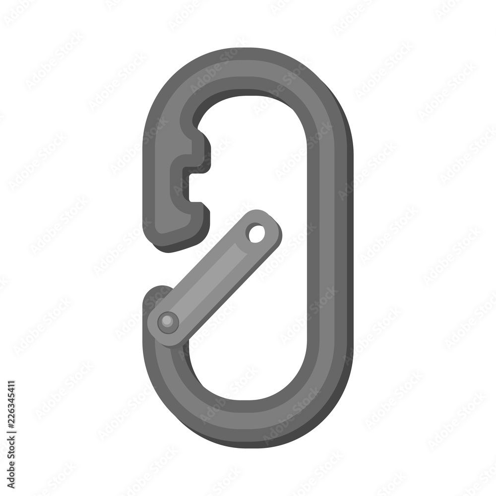 Isolated object of mountaineering and peak icon. Set of mountaineering and camp stock symbol for web. Isolated object of mountaineering and peak icon. Set of mountaineering and camp stock symbol for web.