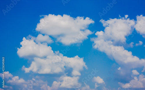 sky blue white background