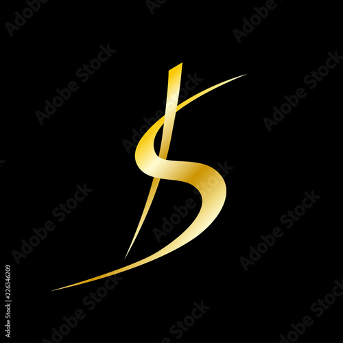KS company logo vector template.
